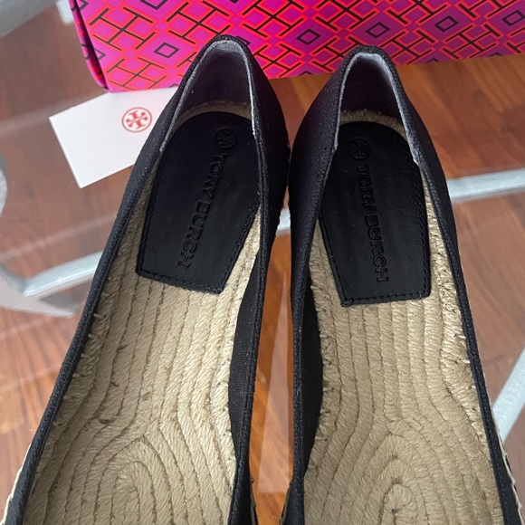 Tory Burch Color-Block Espadrille Wedge - Picture 5 of 8